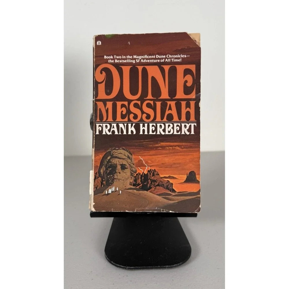 Dune Messiah Frank Herbert 1987 Ace Paperback Edition Vintage Science Fiction
